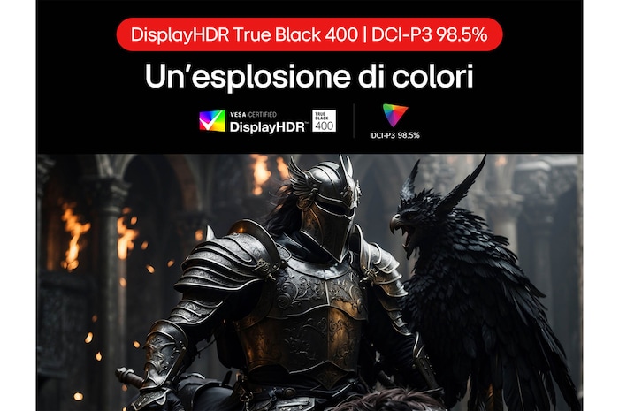 Esplosione di colori Monitor Gaming 45GX950A-B